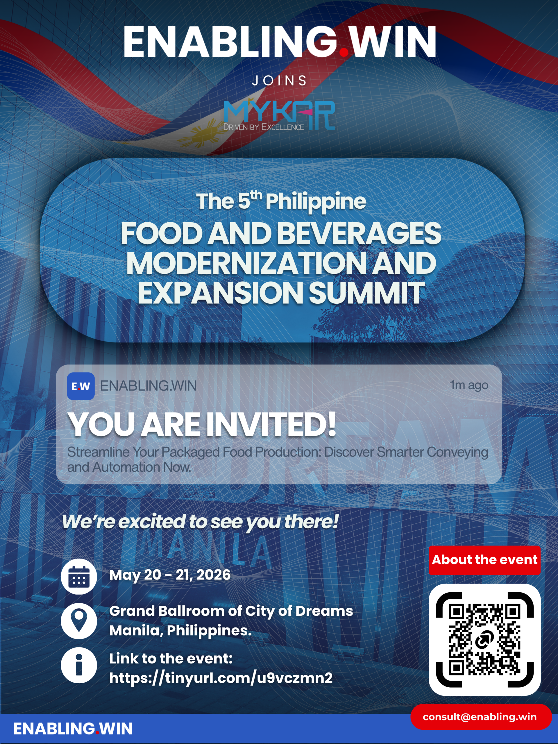 Food and Beverages Modernization and Expansion Summit 2026