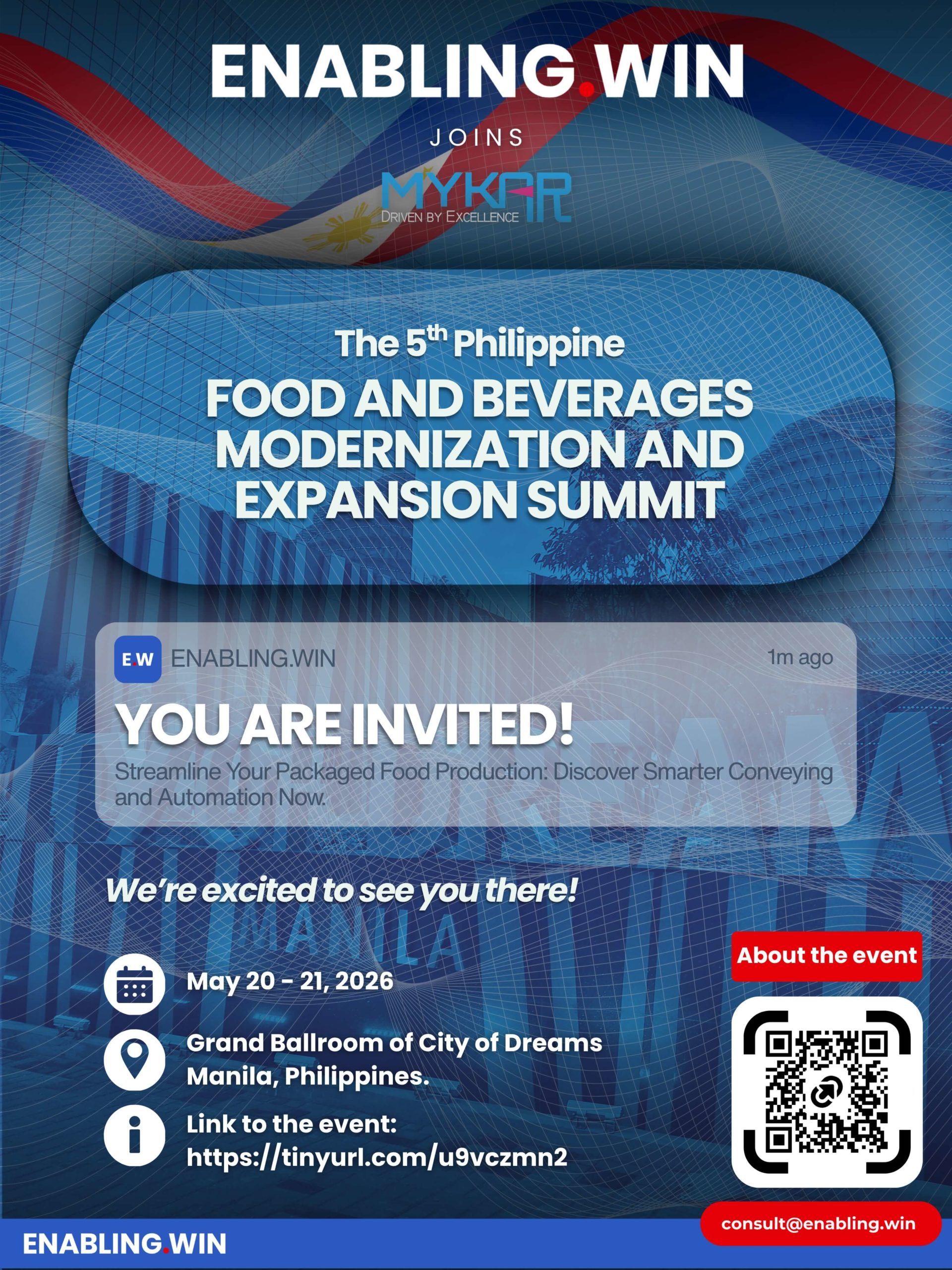 Food and Beverages Modernization and Expansion Summit 2026
