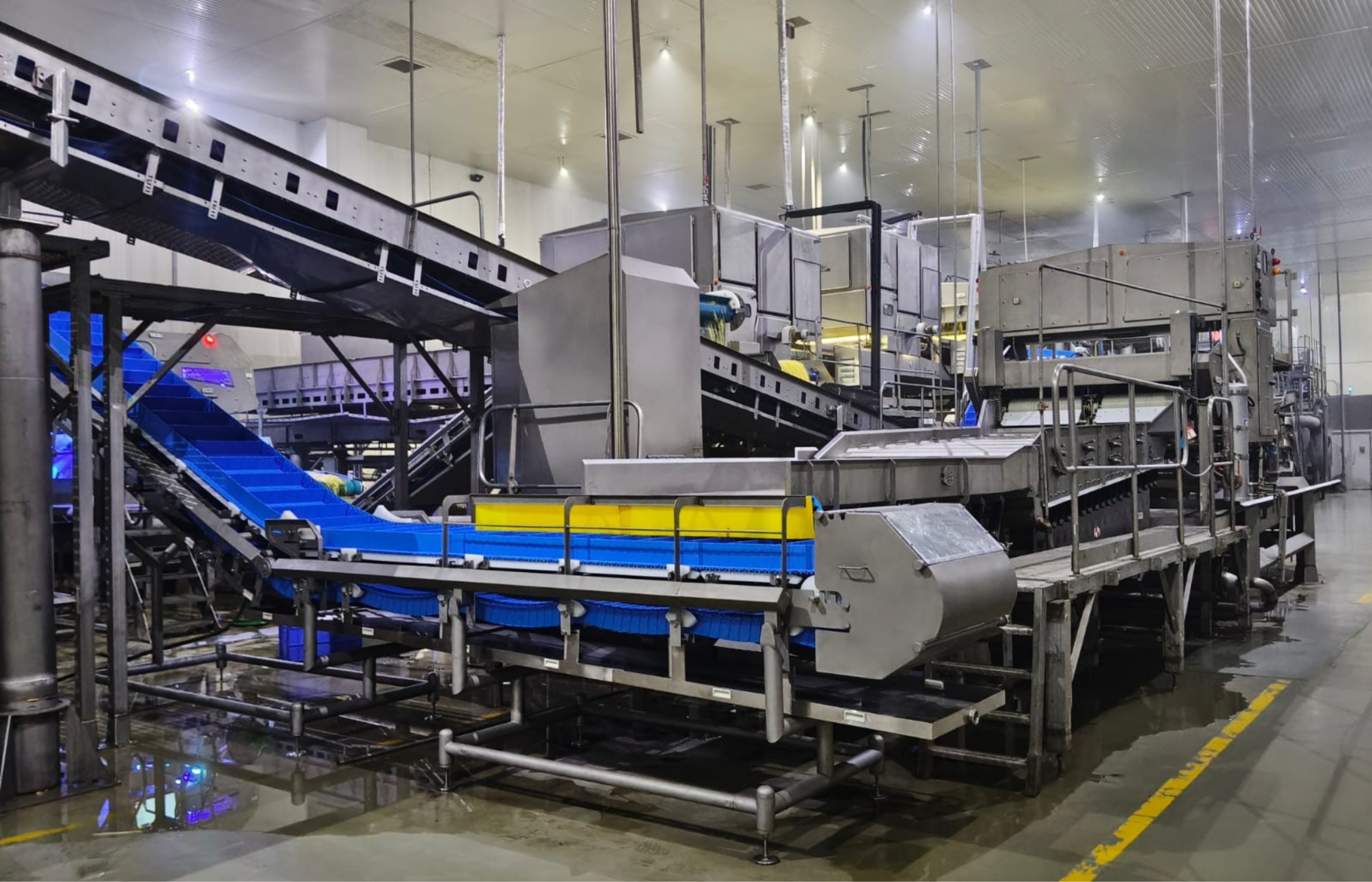 Enabling.Win hygienic conveyor systems food production line