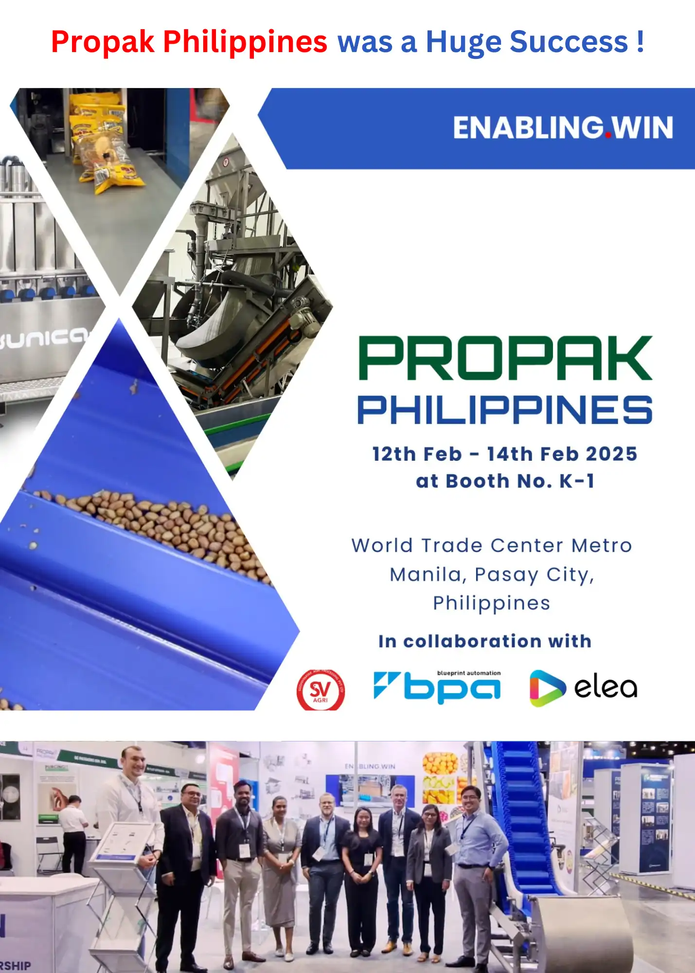 Enabling.Win at ProPak Philippines 2025, World Trade Center Metro Manila